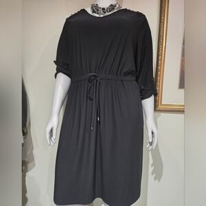 #1. SIZE 2X BLACK DRESS